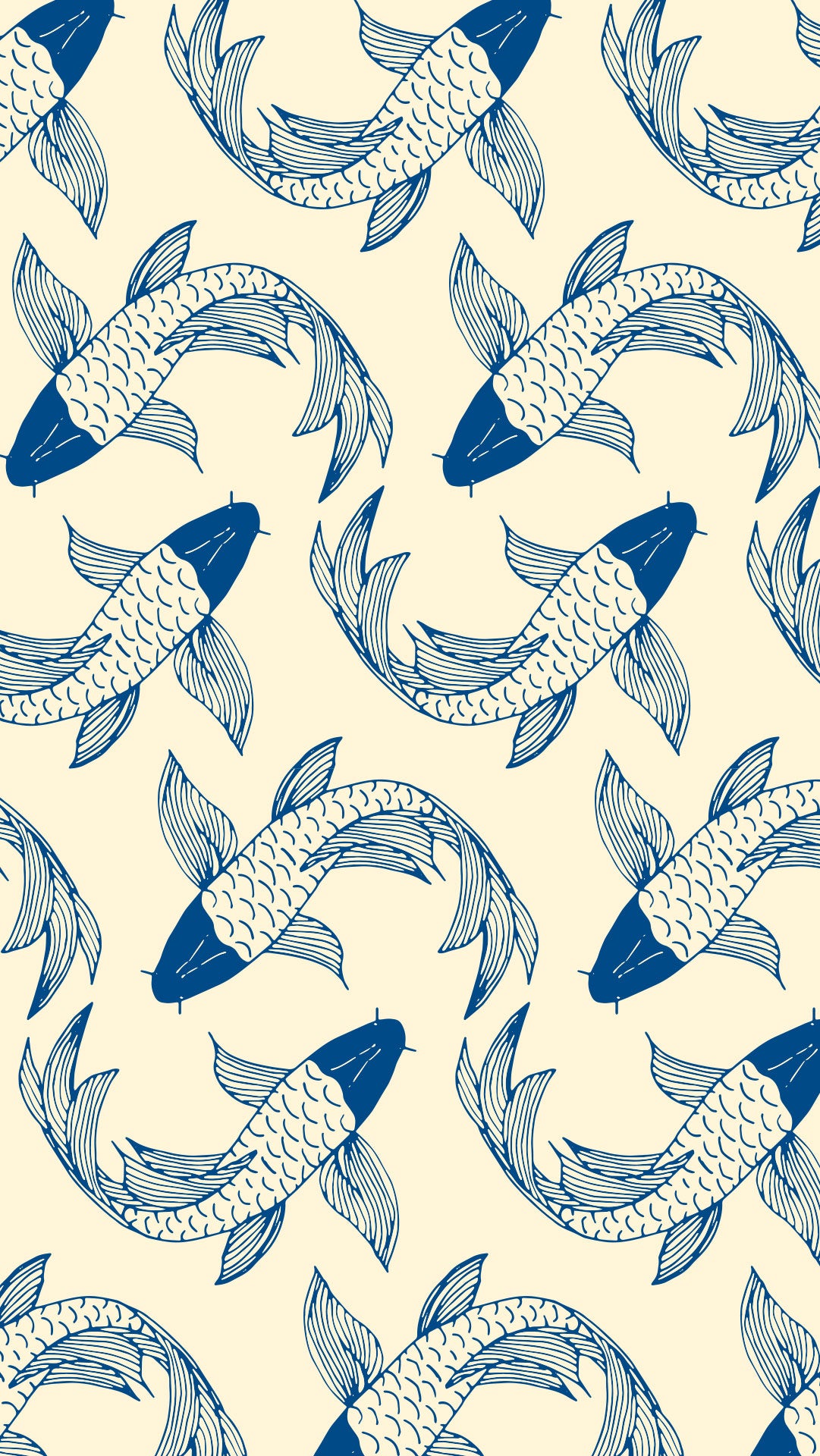 Koi Fish | Digital Phone Wallpaper – Kind Bag